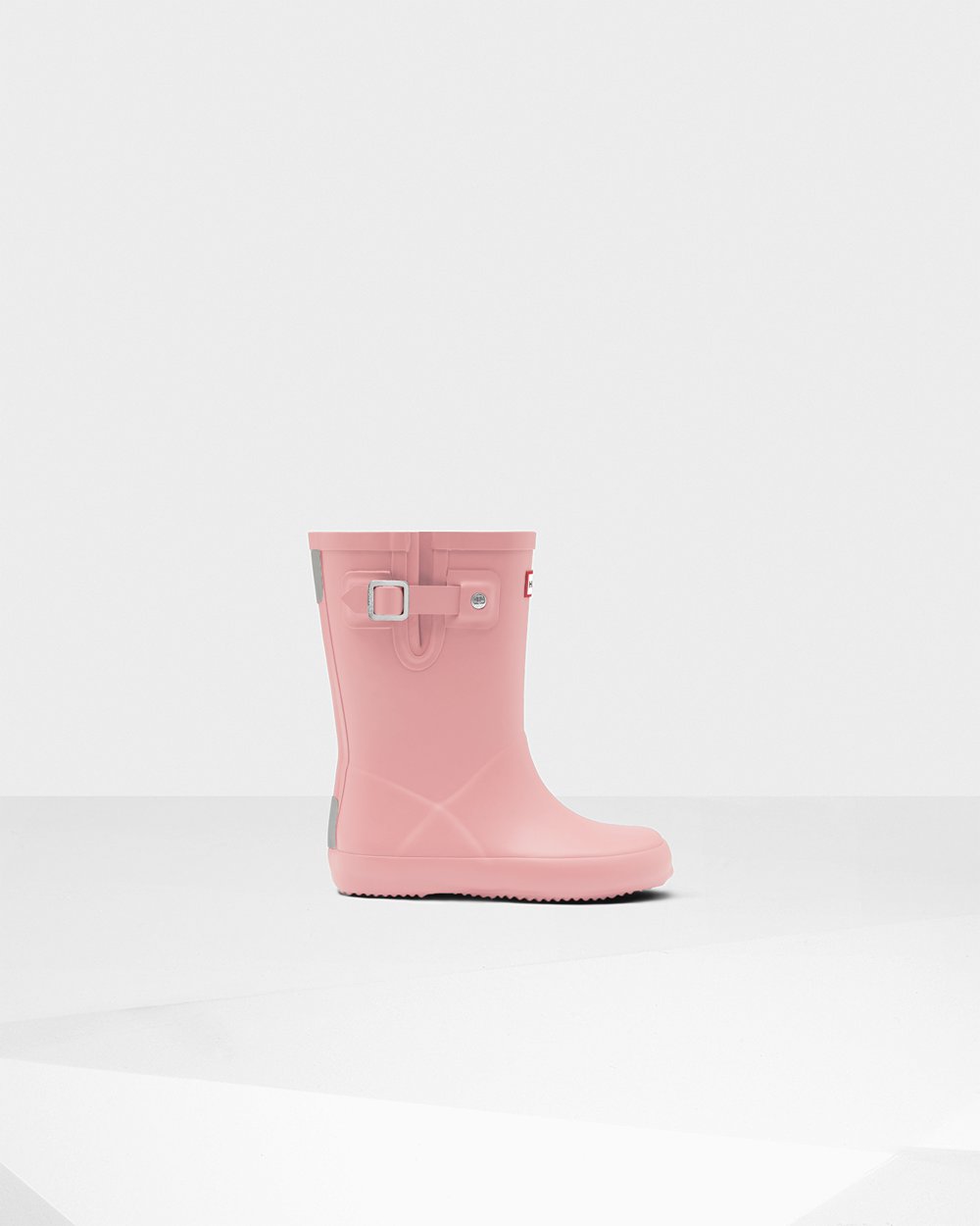 Kids Hunter Original First Flat Sole | Rain Boots Pink | NZ-79530-CWEQ